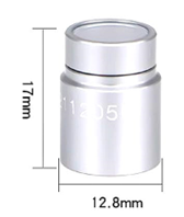 Raycus Schutzkappe mit Sichtfenster – D12,8 × H17 mm, Gewindesteigung 0,5 mm - Ebbert - beam.deals