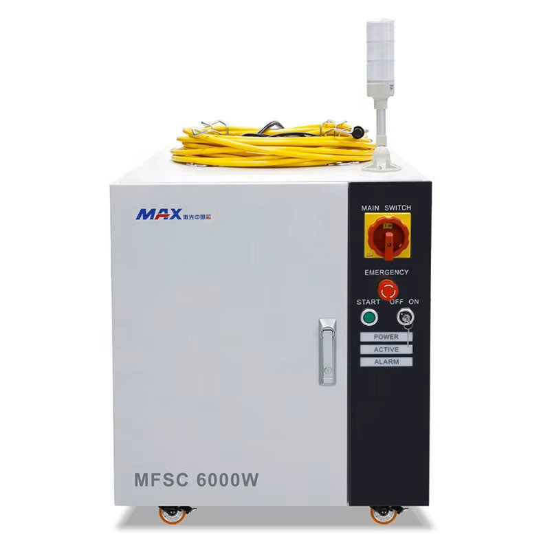MAX MFSC 6000C – Hochleistungs-Faserlaserquelle für präzises und effizientes Metallschneiden - Ebbert - beam.deals