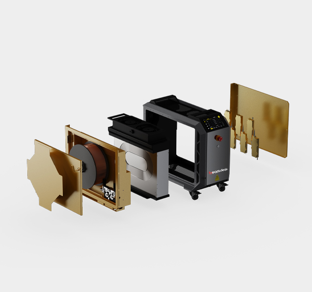 beam.deals 4-in-1 Handlaser Schweißanlage 1200W / 1800W