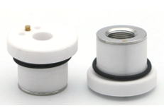 Ceramic Body / Isolator für OSPRI Laserschneidköpfe (D25 × H19 × M10)