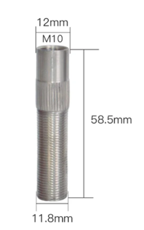 Scale Tube für Laserschweißen – Modell QILIN-S (H58 × M10)