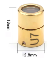 Schutzkappe mit Gewinde für Reci Faserlaser – D13 × H18 mm - Ebbert - beam.deals