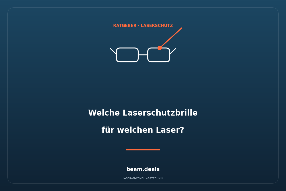 Welche Laserschutzbrille für welchen Laser – Ratgeber von beam.deals