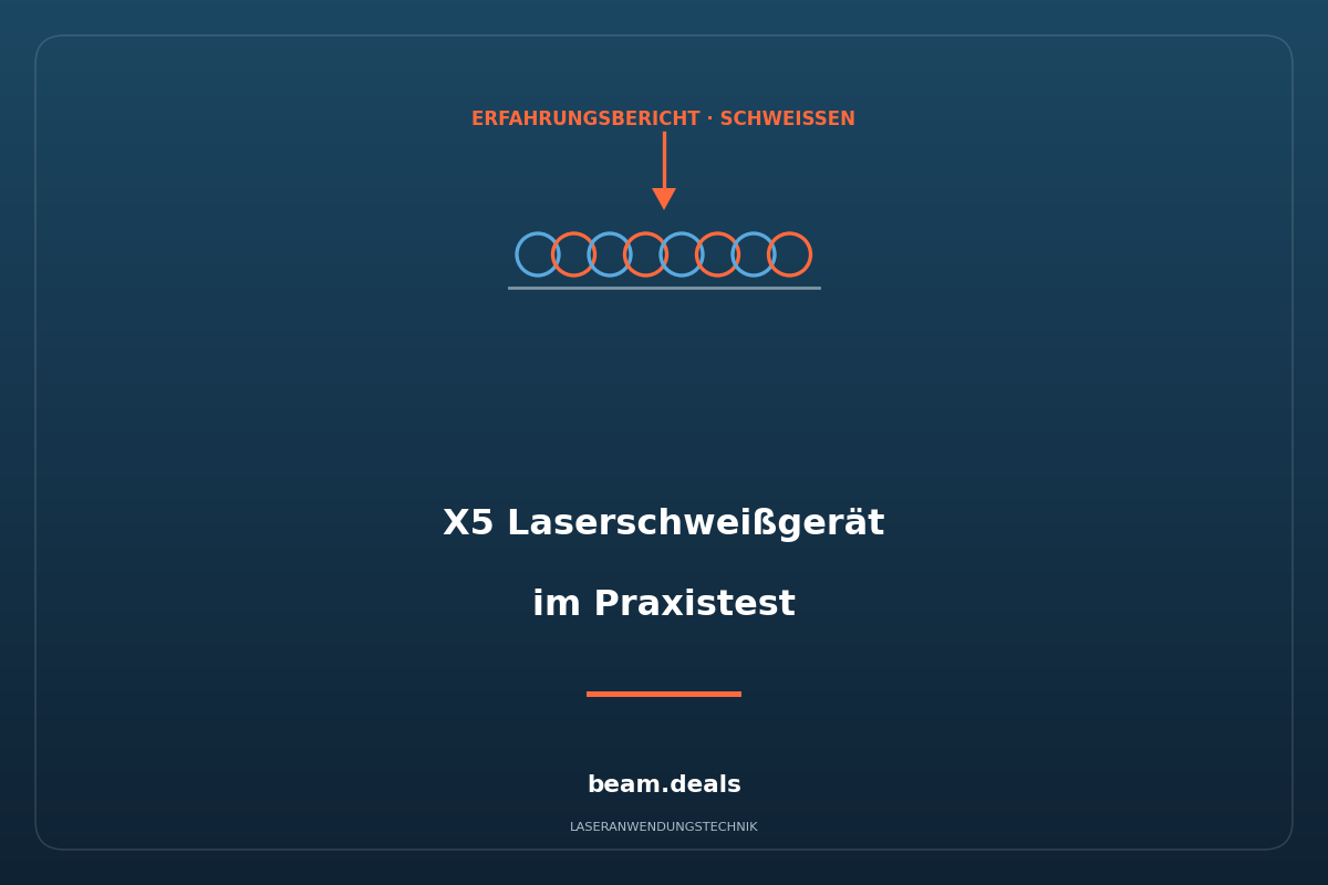 X5 Laserschweißgerät von beam.deals – Erfahrungsbericht