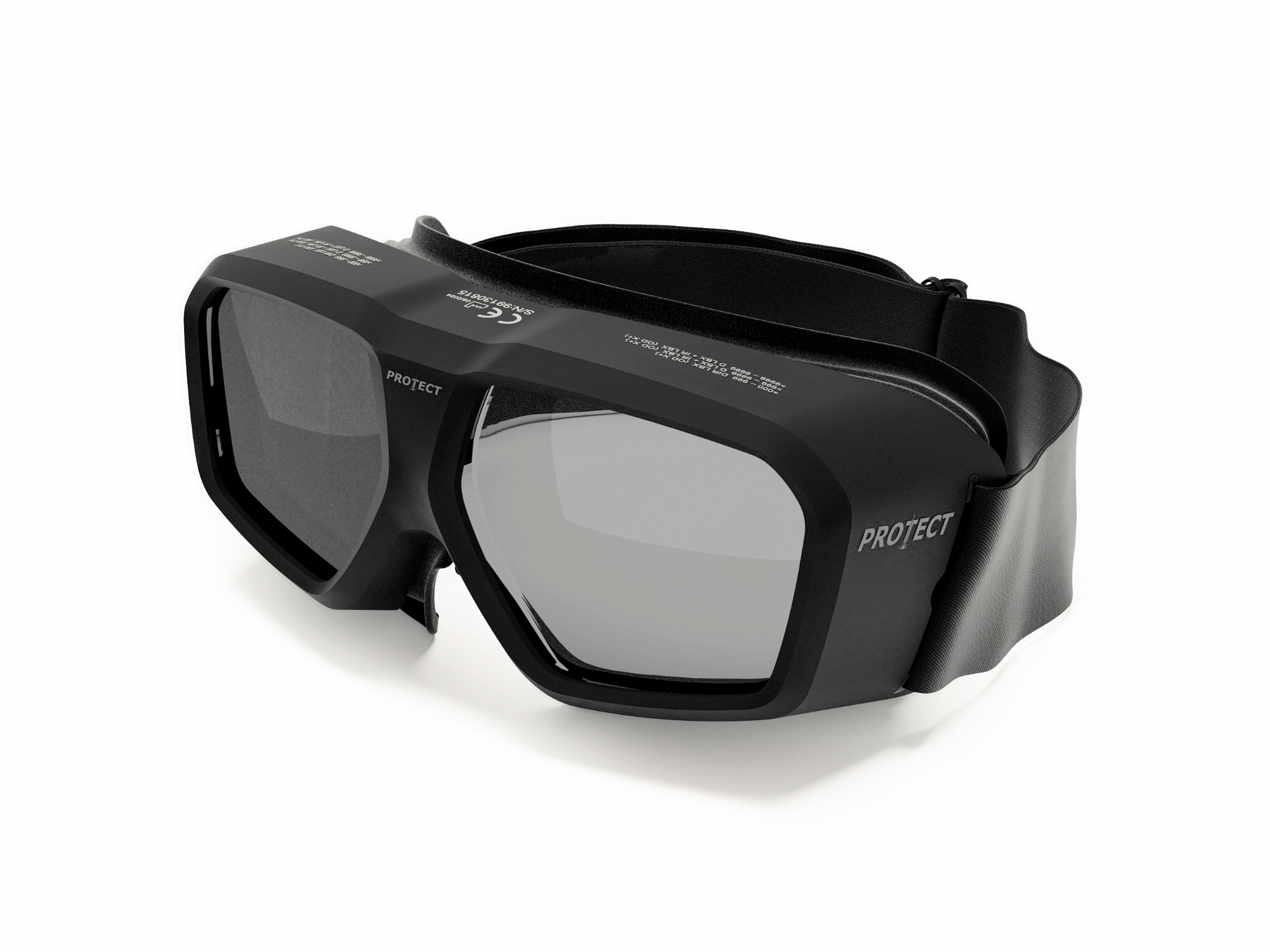 Laserschutzbrille COVERLIGHT schwarz Filter 0140