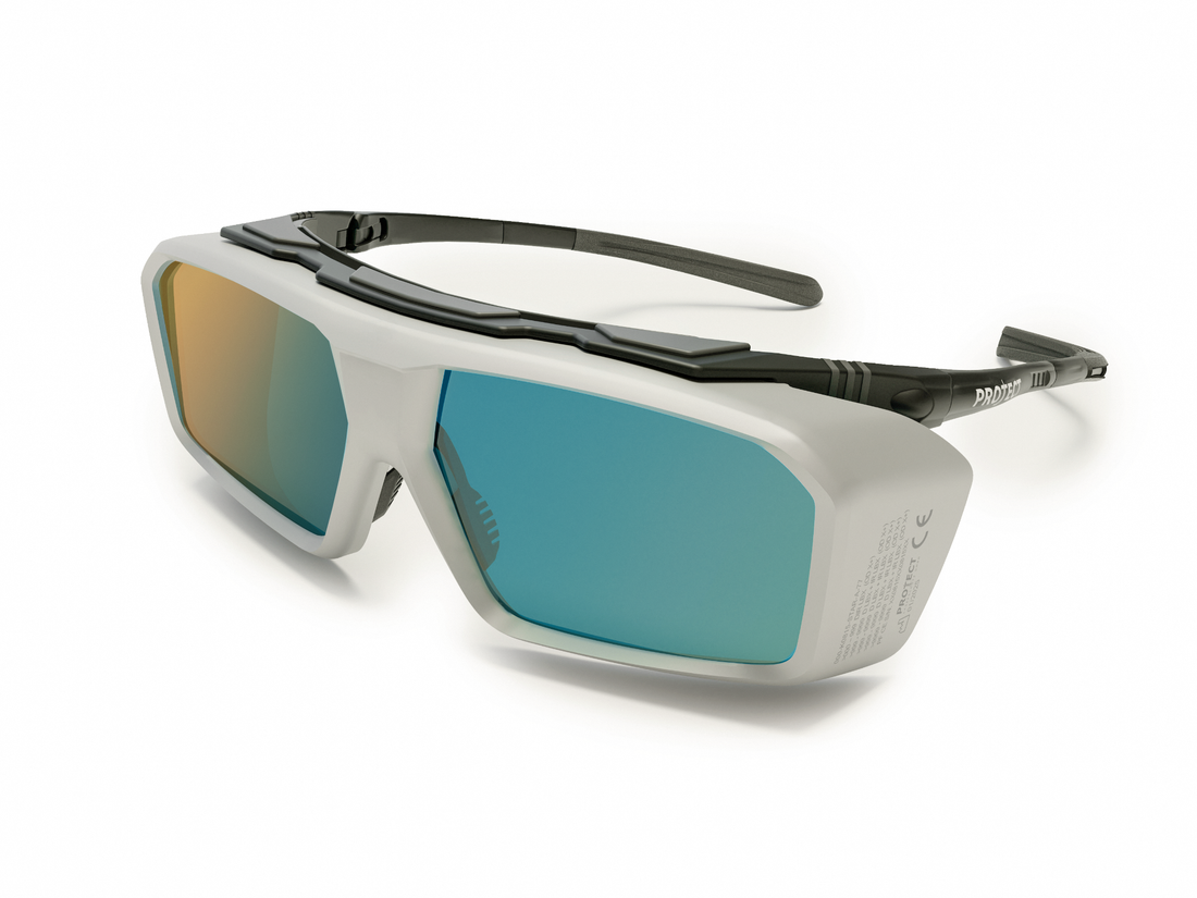Laserschutzbrille Filter 0409 – EN 207 (STARLIGHT Plus, grau)