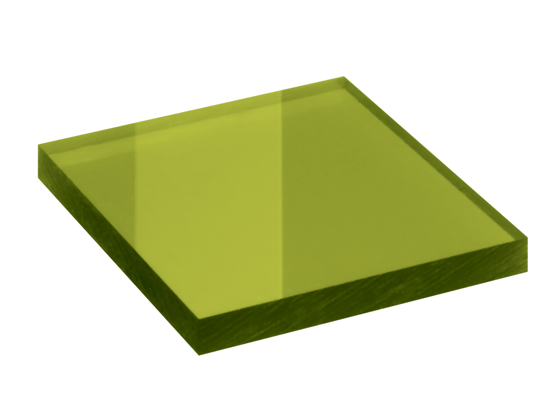 Laserschutzfenster Filter 0148 – Spezialkunststoff grün 3,2 mm – EN 12254