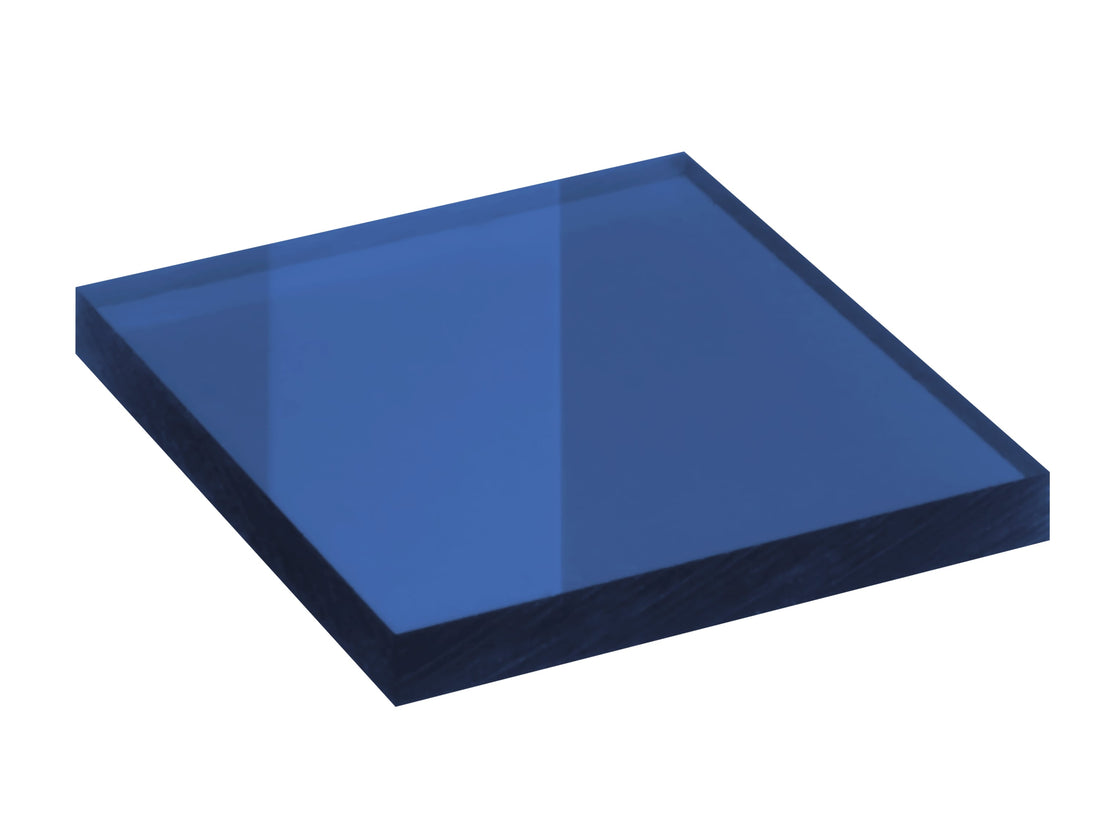 Laserschutzfenster Filter 0221 – Spezialkunststoff blau 3,3 mm – EN 12254
