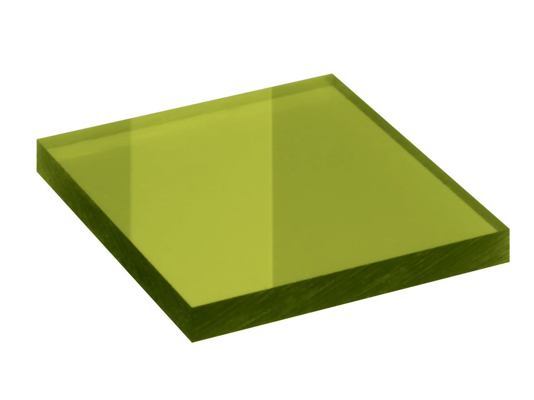 Laserschutzfenster Filter 0242 – Spezialkunststoff grün 6,0 mm – EN 12254