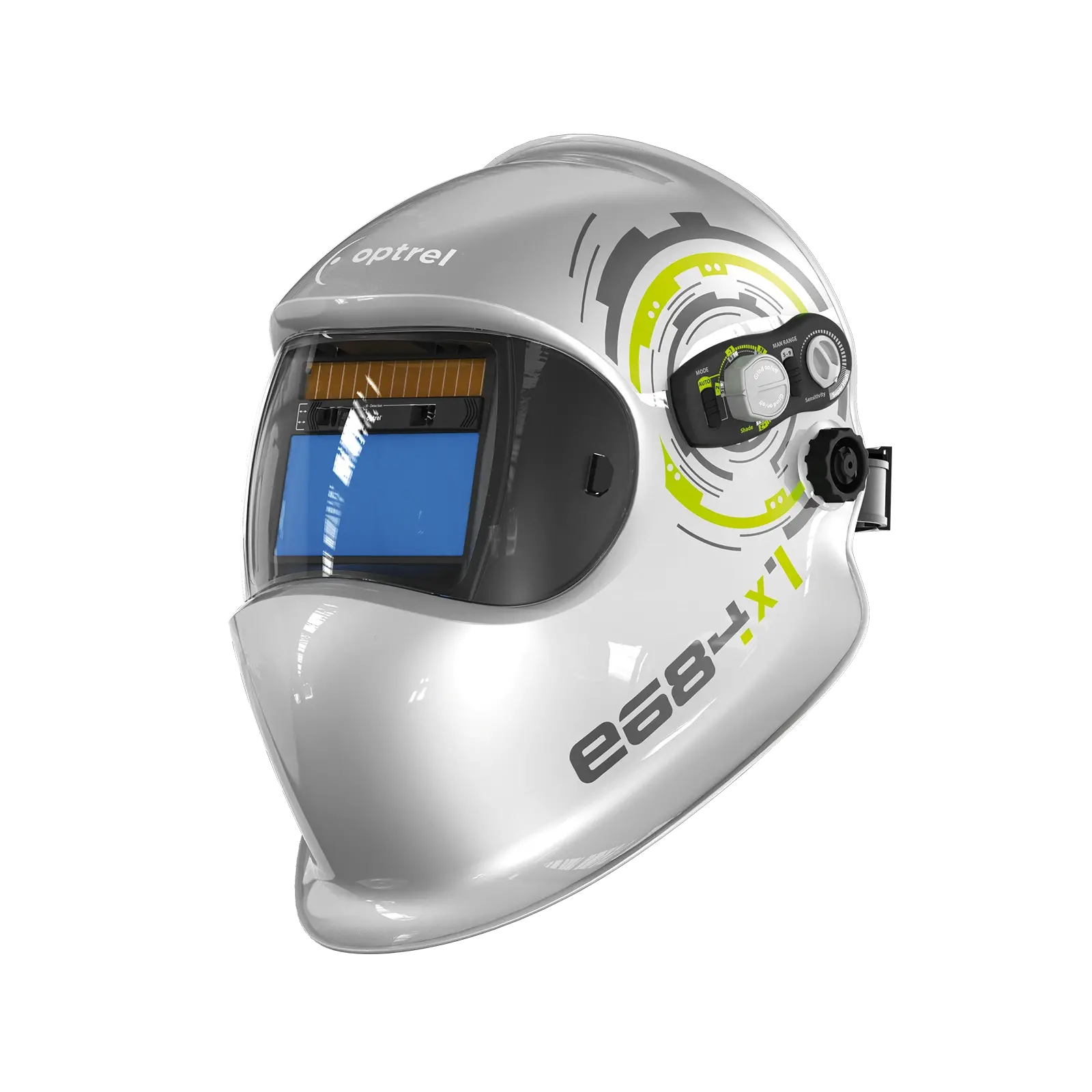 optrel e684 silber - Schweißhelm
