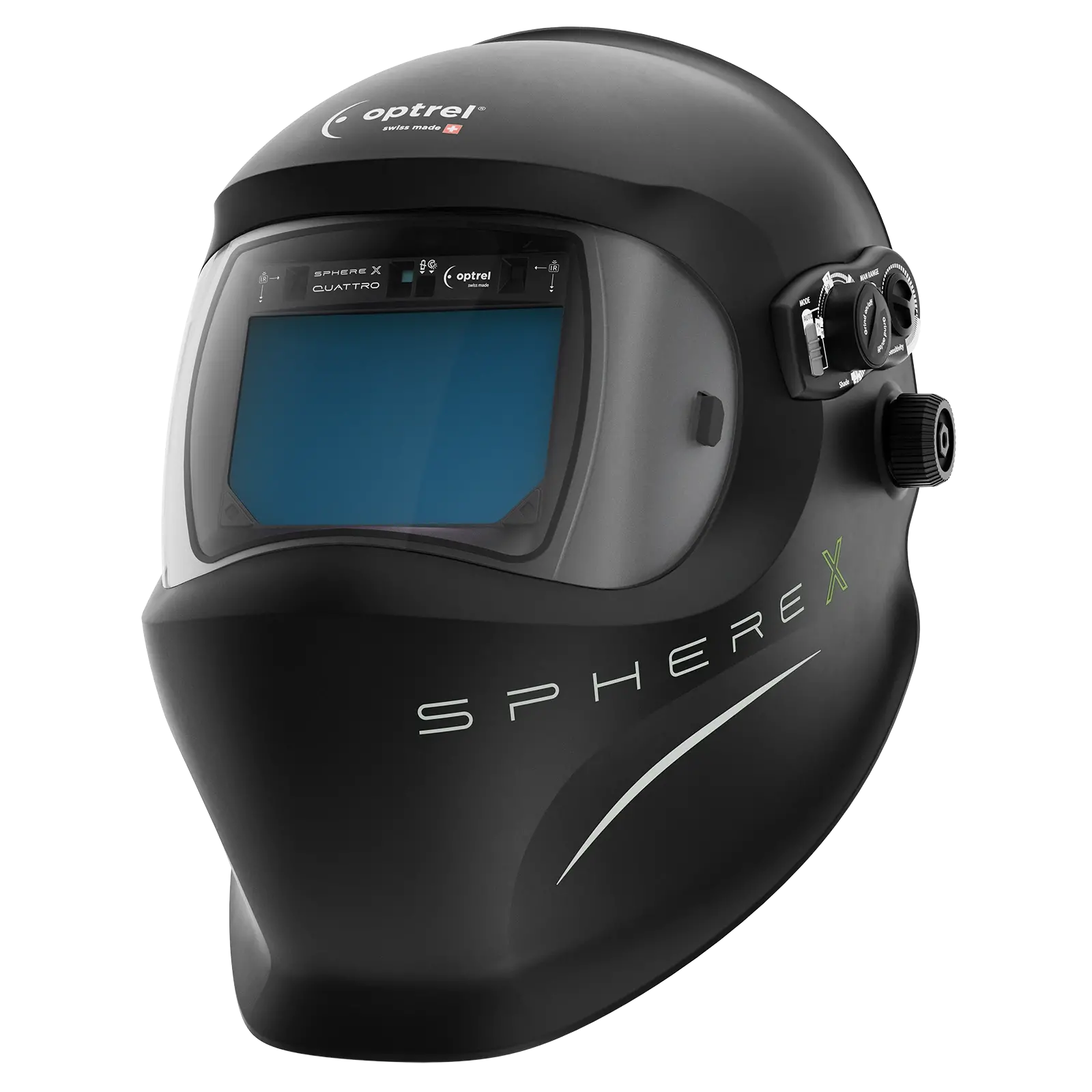 optrel sphere X quattro schwarz - Schweißhelm
