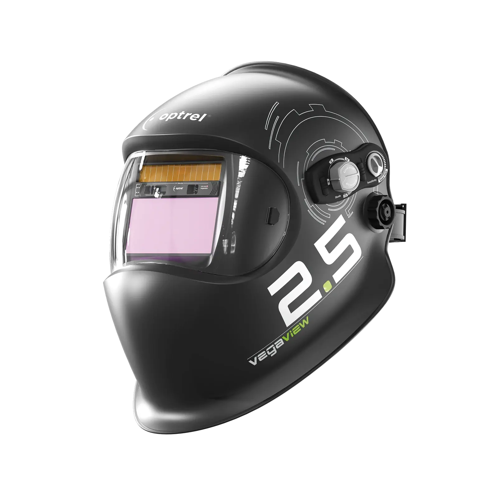 optrel vegaview2.5 schwarz - Schweißhelm