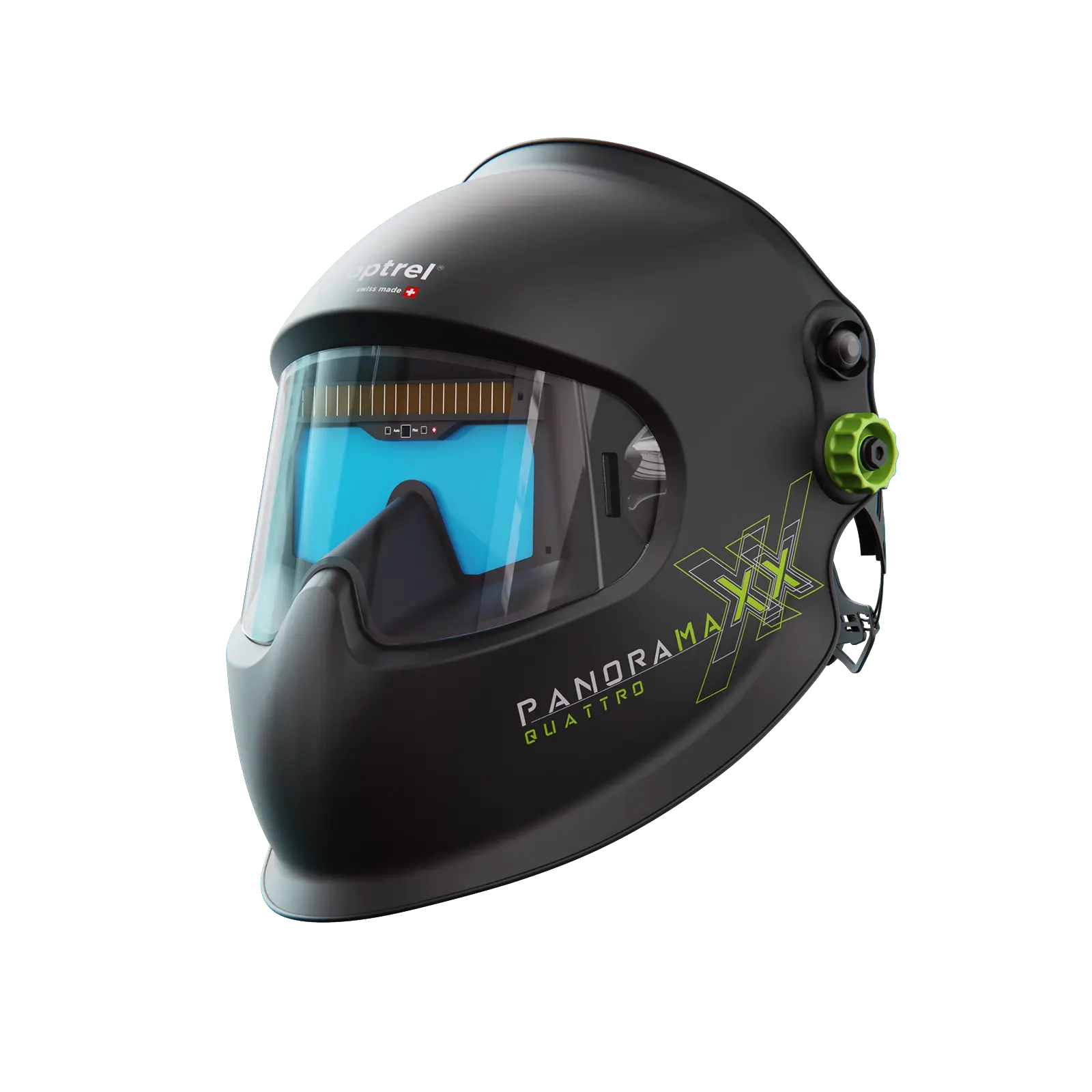 optrel panoramaxx quattro schwarz - Schweißhelm