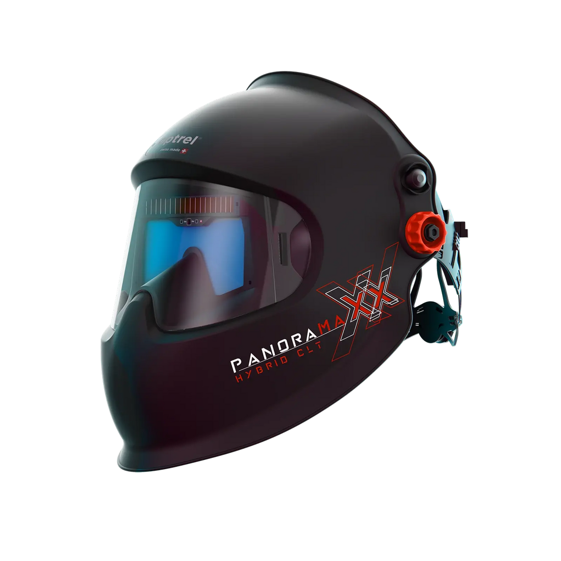 optrel panoramaxx hybrid clt – Automatik Laser-/Schweißhelm mit Crystal Lens Technology (SN 4–12)