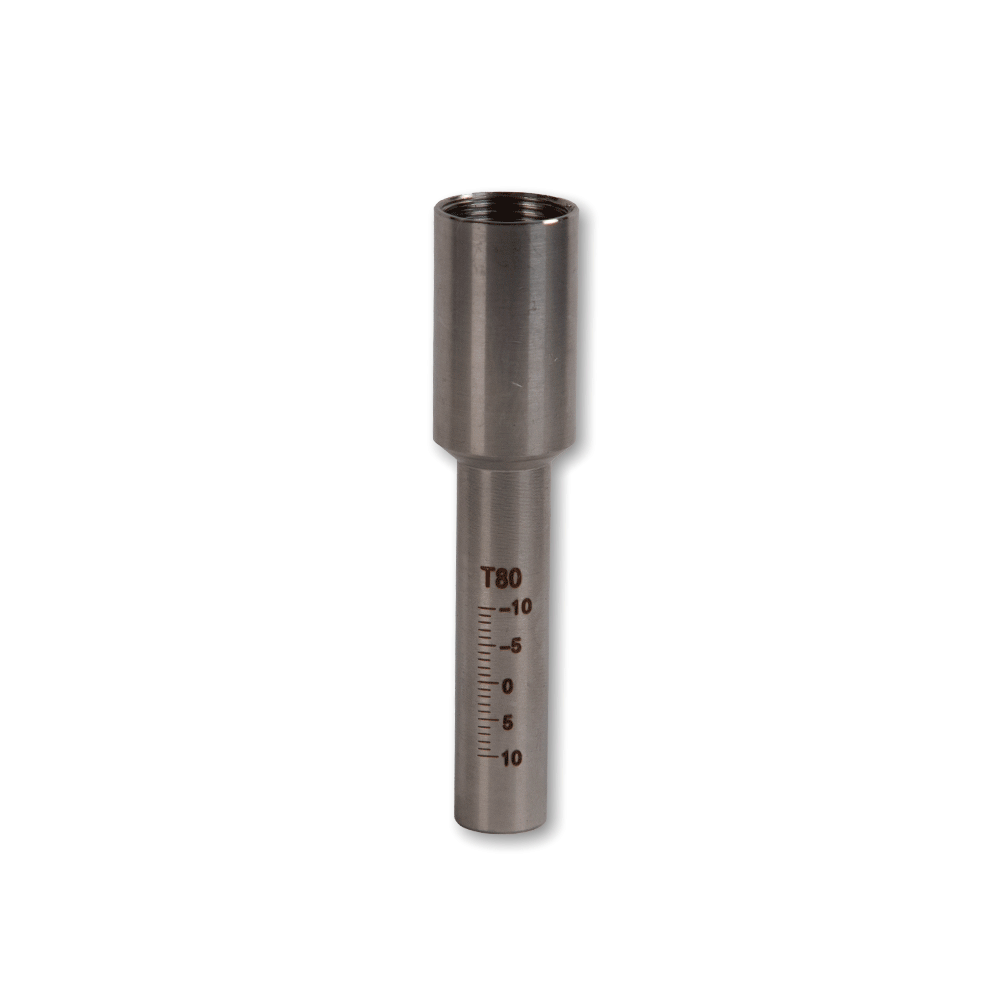 Scale Tube für Laserschweißen – Modell CQWY (H80 × M16)