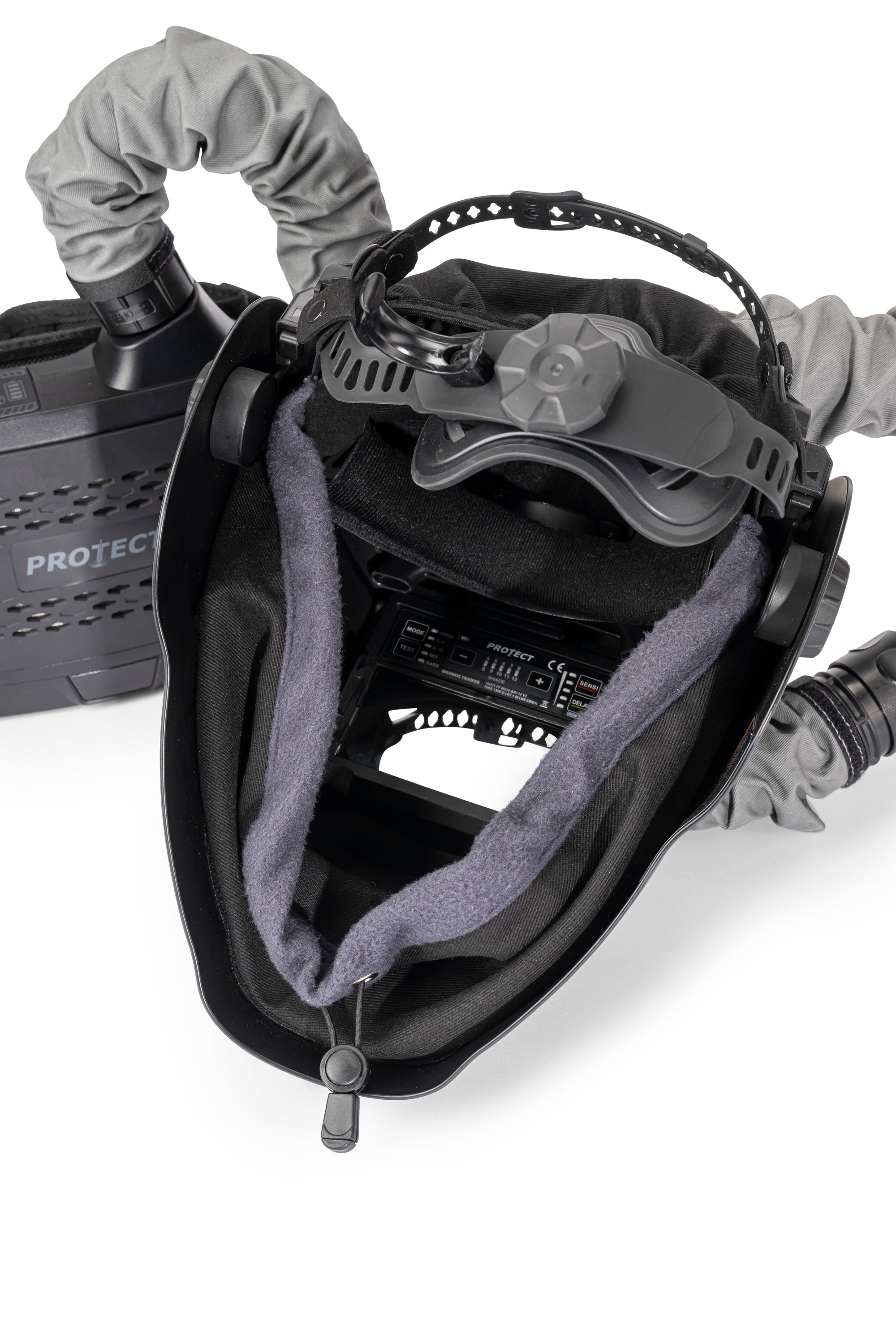Laser-Schweißhelm MAXIMUS TROOPER AIR (PAPR) – EN 207 / ISO 16321
