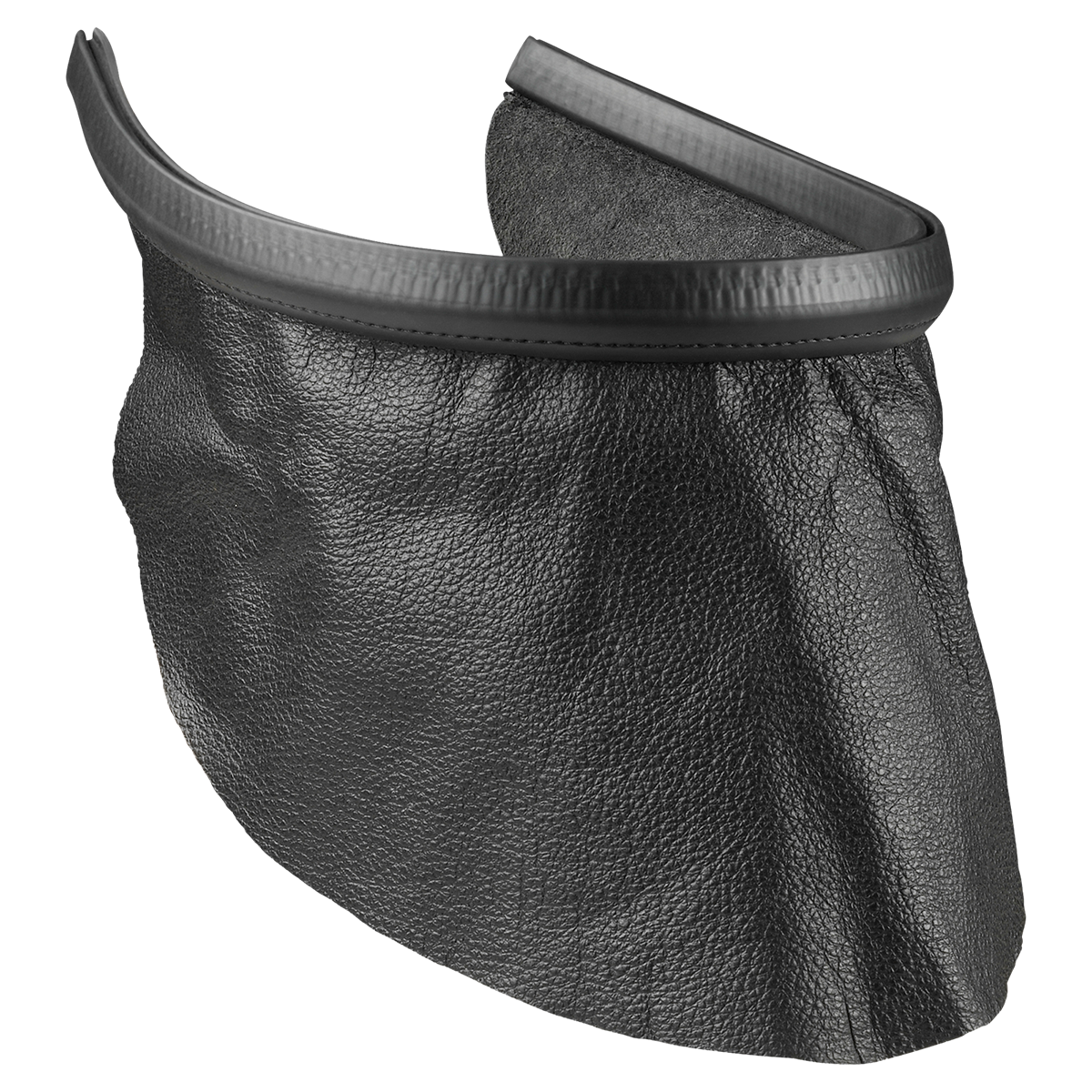 optrel Brustschutz schwarz - aus Leder