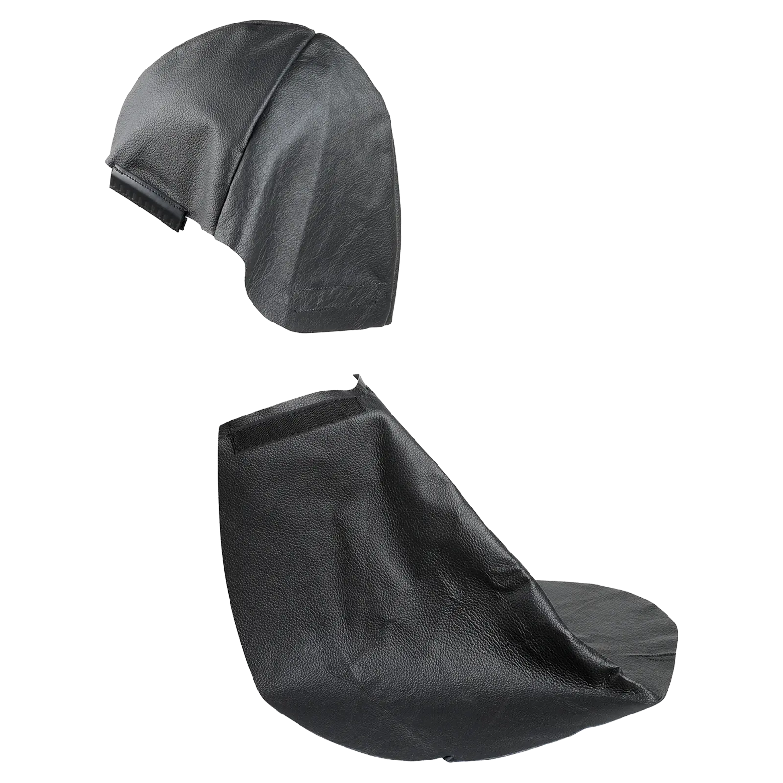 optrel Kopf- & Nackenschutz schwarz - aus Leder