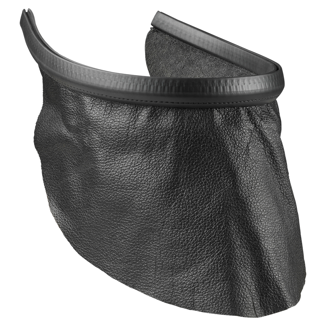 optrel Brustschutz lang, schwarz - aus Leder