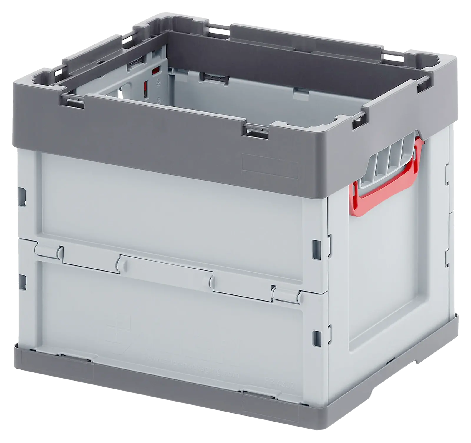 optrel Faltbox mit Deckel, grau, für e3000X Aufbewahrung