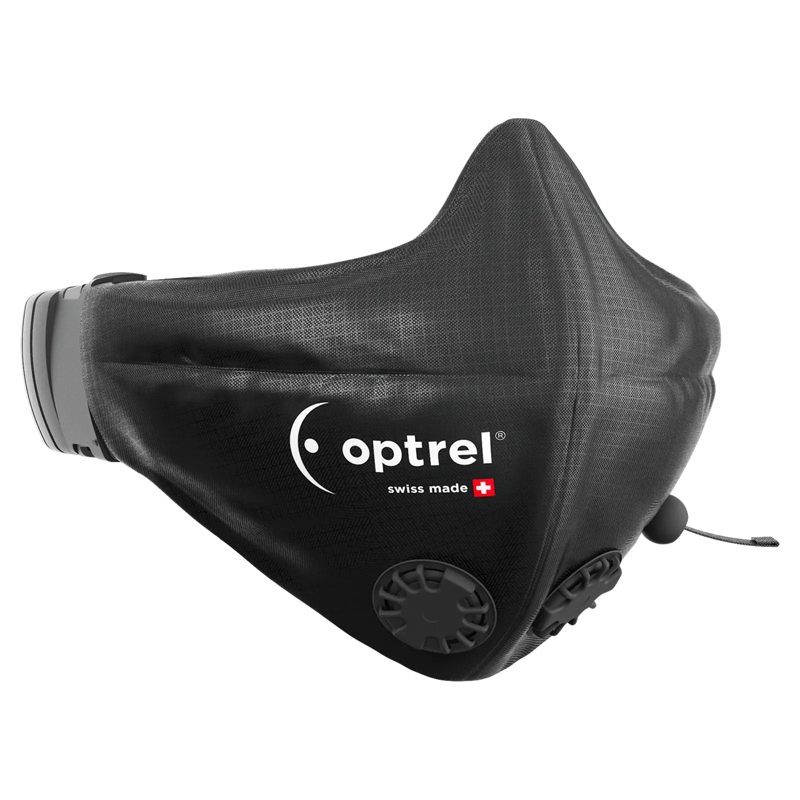 optrel Halbmaske schwarz für swiss air