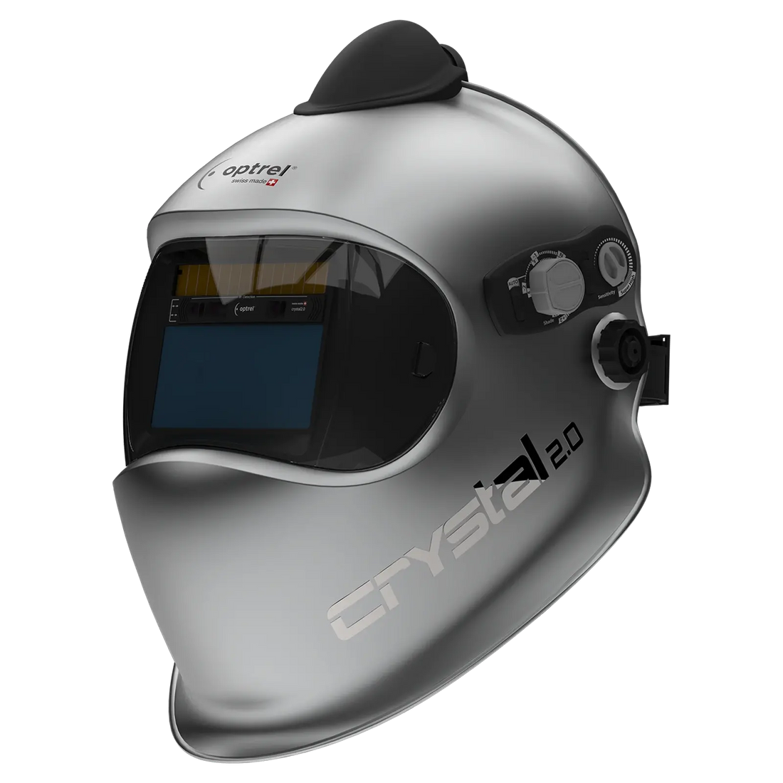optrel Frischluftschweißhelmschale (e3000/X) crystal2.0 silber
