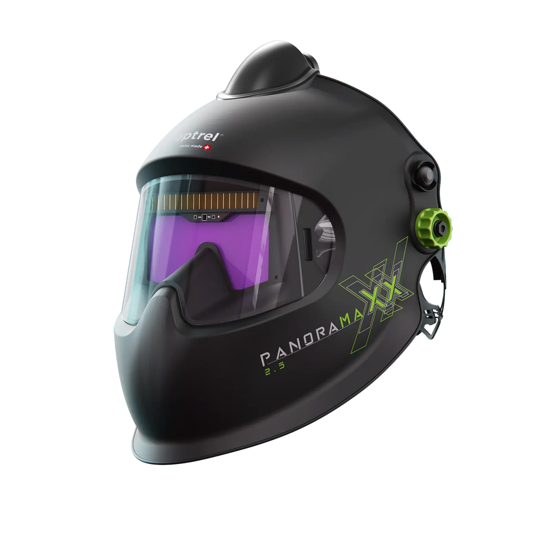 optrel panoramaxx2.5 schwarz - Frischluftschweißhelm (e3000/X)