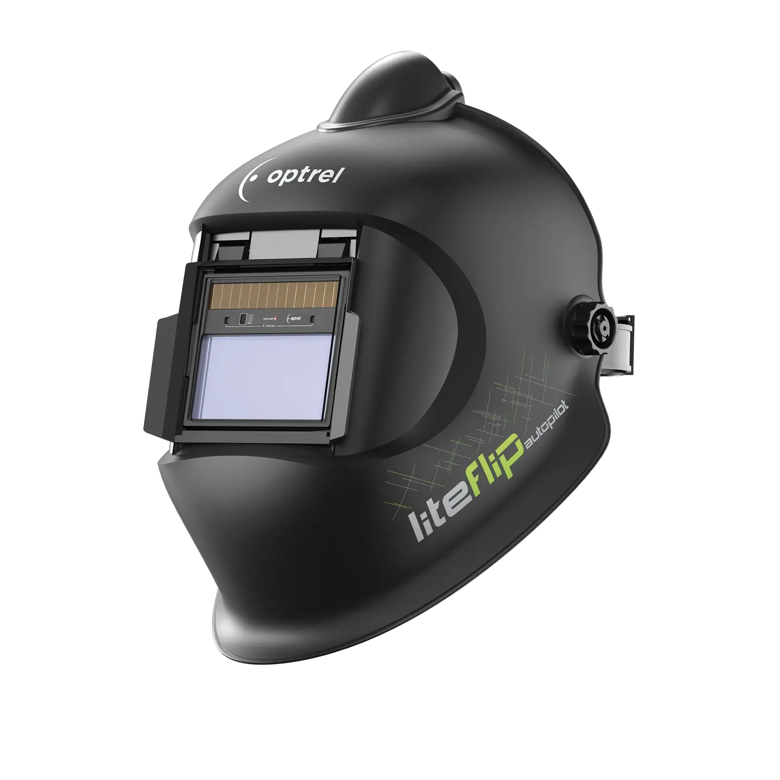 optrel liteflip Autopilot Frischlufthelm (e3000/X) - schwarz