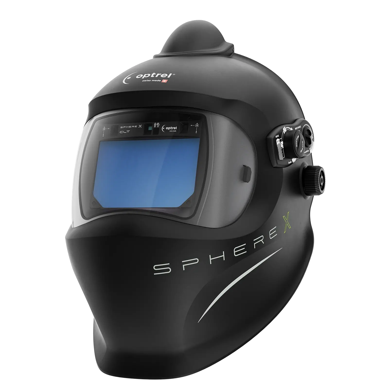 optrel sphere X clt pure air schwarz - Frischluftschweißhelm (e3000X)