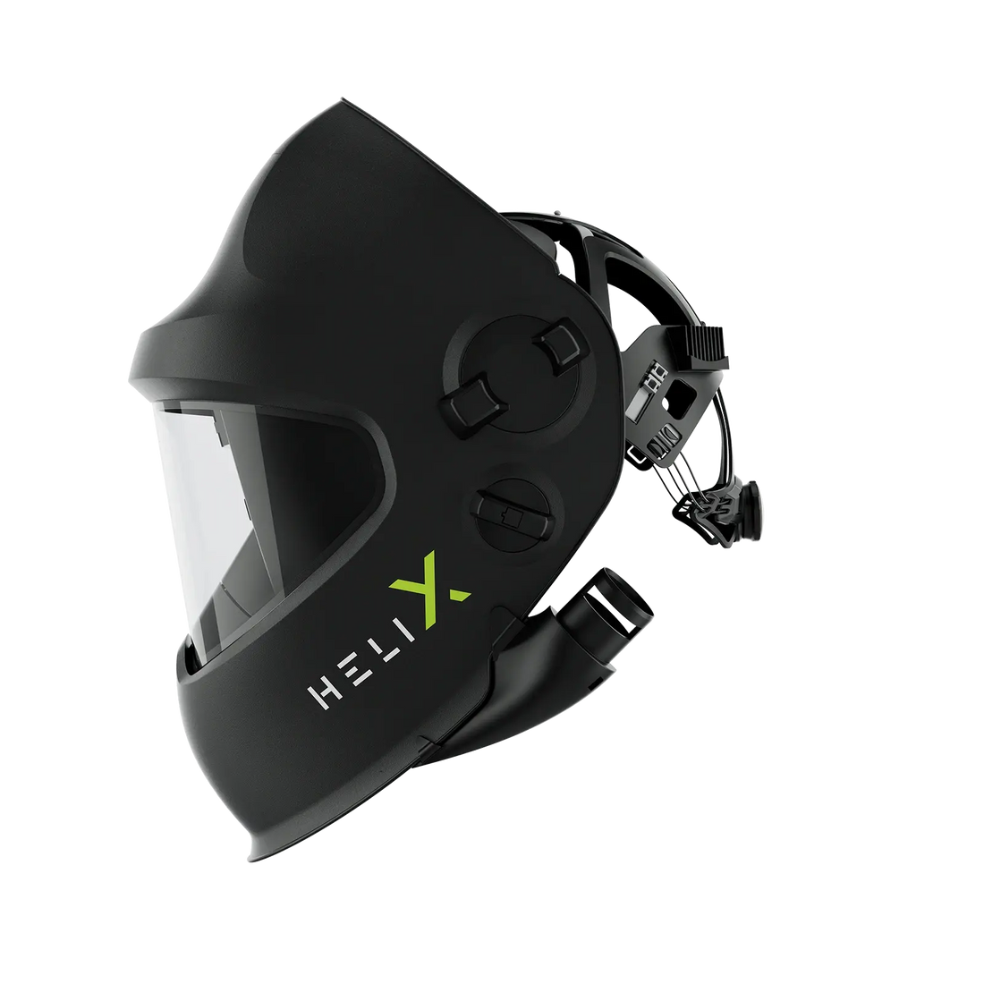 optrel helix pure air 2.5 schwarz - Frischluft Slide Up Schweiß- /Schleifhelm (e3000/X) ohne Industrieschutzhelm