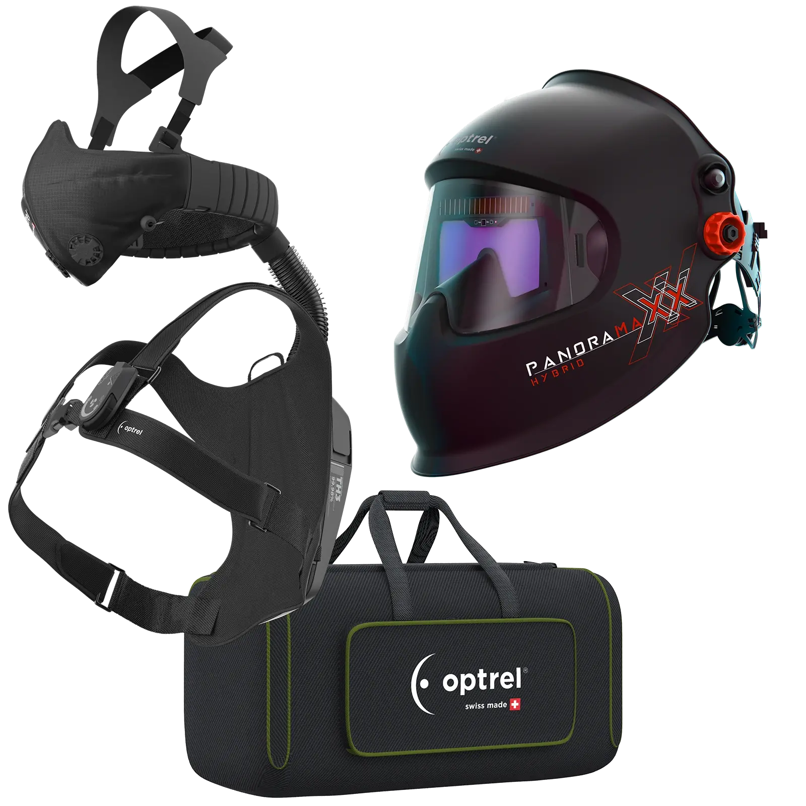 optrel Ready-to-Weld Set panoramaxx hybrid + swiss air