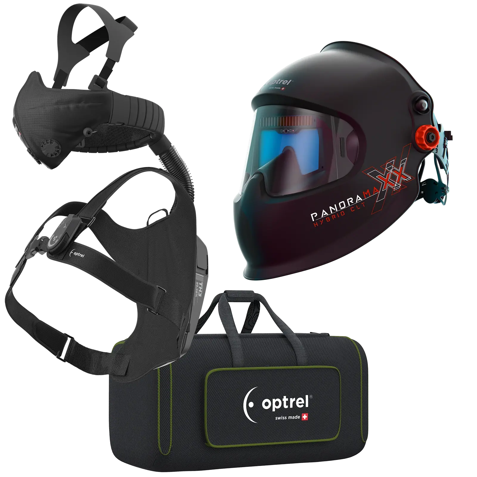 optrel Ready-to-Weld Set panoramaxx hybrid clt + swiss air