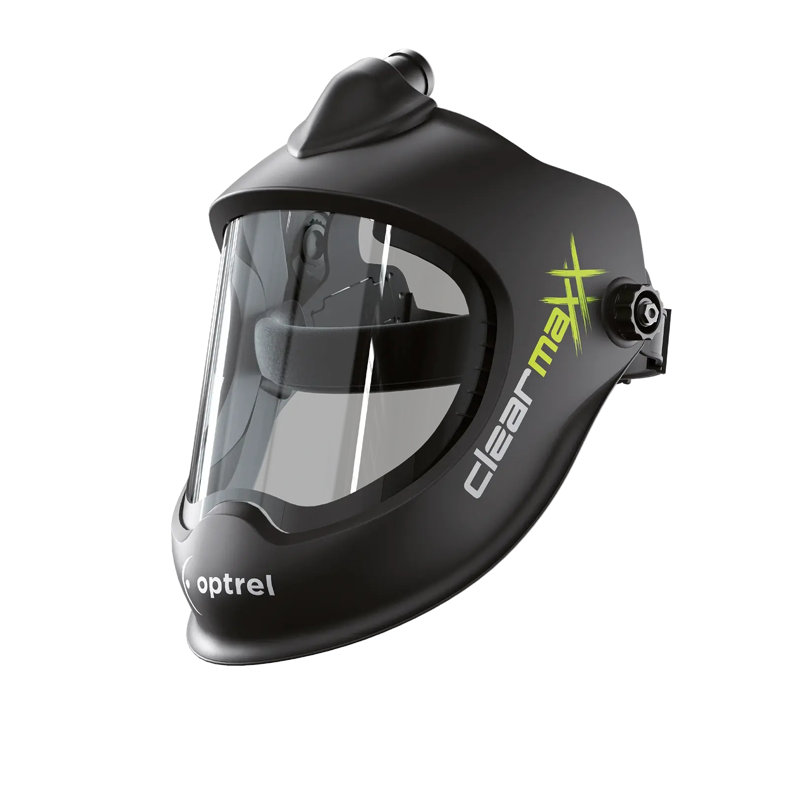 optrel clearmaxx schwarz - Frischluftschleifhelm (e3000/X)