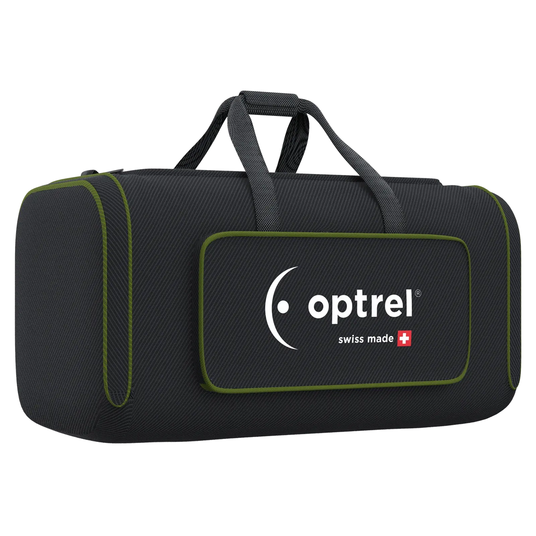 optrel Tasche e3000/X schwarz/grün mit optrel Logo