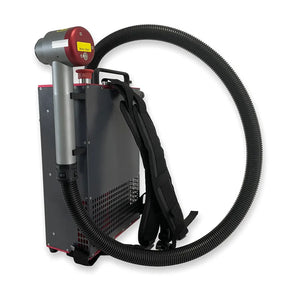 FlexClean Backpack Reinigungslaser MOPA seitlich