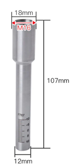 Scale Tube für Laserschweißen – Modell CQWY (H107 × M16) - beam.deals