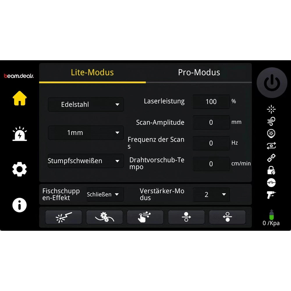 BD 4-in-1 Laserschweißanlage 1200W / 1800W - beam.deals
