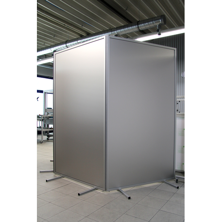 Laserschutz-Stellwand PEGASUS – 1 Modul 1250 × 2200 mm