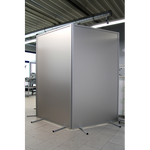 Laserschutz-Stellwand PEGASUS – 1 Modul 1250 × 2200 mm