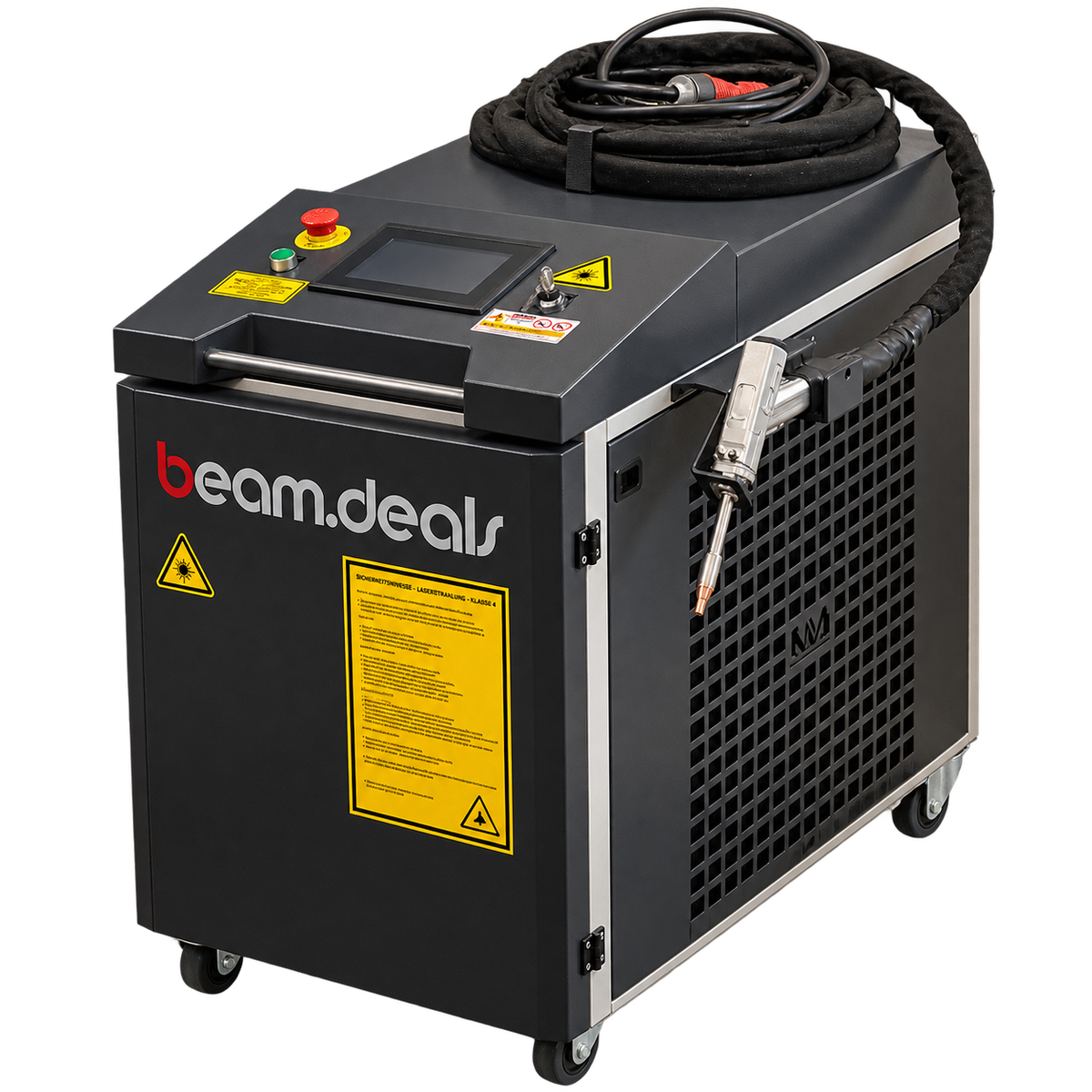 beam.deals CW-Serie 3in1 Laserschweißgerät, Laserreiniger & Laserschneidgerät – Profi-Laser für Metallbearbeitung