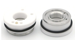 Ceramic Body / Isolator für BOCI Laserschneidköpfe (D20,6 × H13,6 × M8)