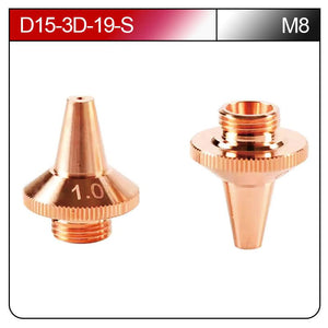 Laser-Schneiddüse 3D Single D15-3D-19-S M8 - Beam.Deals