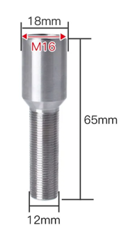 Scale Tube für Laserschweißen – Modell QILIN FFJ (H65 × M16) - beam.deals