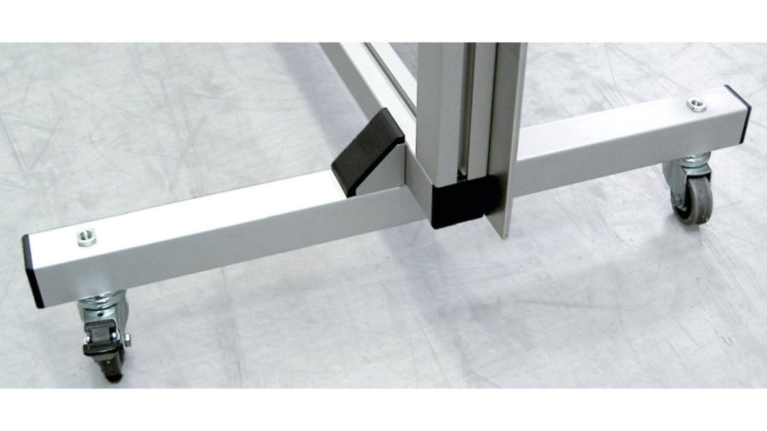 PEGASUS Rollensatz – 4 Schwenkrollen pro Modul