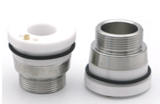 Ceramic Ring für WSX Laserköpfe – D28 × H25 mm, M20